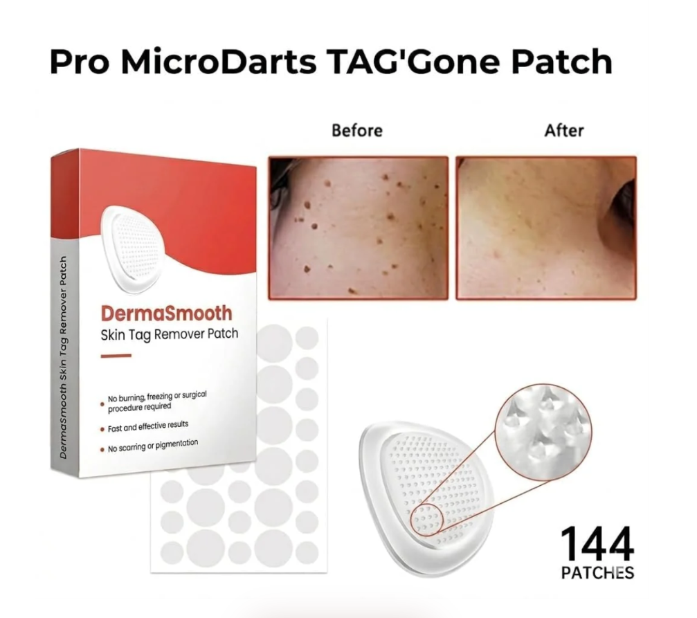 Derma Smooth Skin Tag Removal Patch